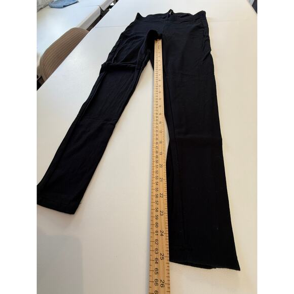 TORRID Black Fleece Lined Sz Large Leggings GUC - Picture 6 of 9